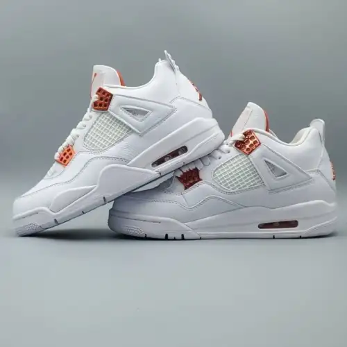 Air Jordan 4 Air Jordan 4 Retro 'Orange Metallic'