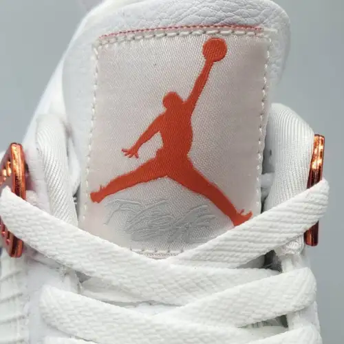 Air Jordan 4 Air Jordan 4 Retro 'Orange Metallic'