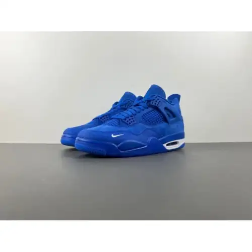 Nigel Sylvester x Air Jordan 4 Retro OG Brick By Brick Black SP 'Brick By Brick Blue'