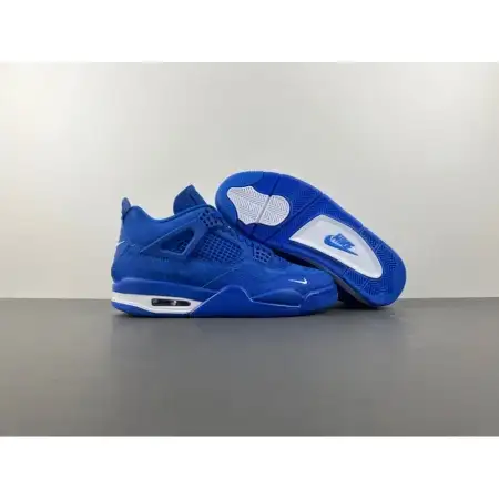 Nigel Sylvester x Air Jordan 4 Retro OG Brick By Brick Black SP 'Brick By Brick Blue'