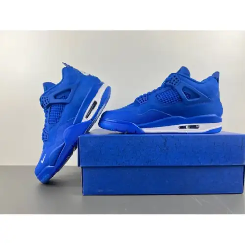 Nigel Sylvester x Air Jordan 4 Retro OG Brick By Brick Black SP 'Brick By Brick Blue'