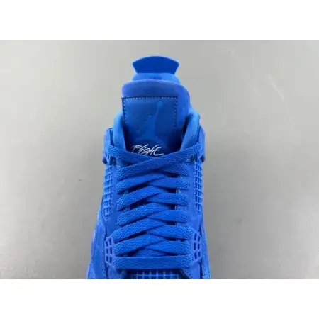 Nigel Sylvester x Air Jordan 4 Retro OG Brick By Brick Black SP 'Brick By Brick Blue'