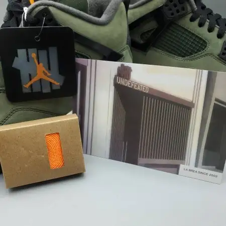 Undefeated x Air Jordan Air Jordan 4 4 Retro 2025