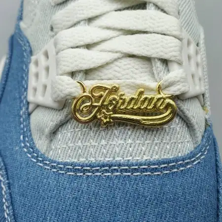 Wmns Air Jordan 4 Retro TEX 'Worn Air Jordan 4 Blue Denim'