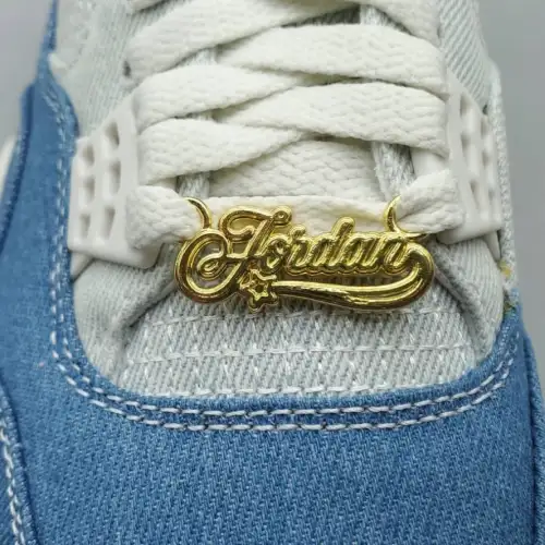 Wmns Air Jordan 4 Retro TEX 'Worn Air Jordan 4 Blue Denim'