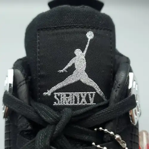 Eminem x Carhartt  Black Chrome x Air Jordan 4 'Black Chrome'