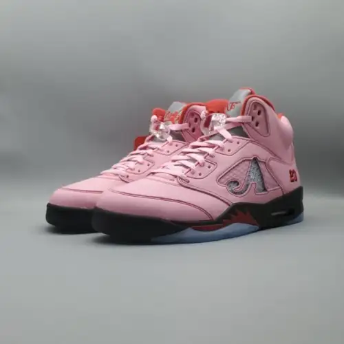 Awake NY x Arctic Pink Air Jordan 5 Retro 'Boro - Arctic Pink'