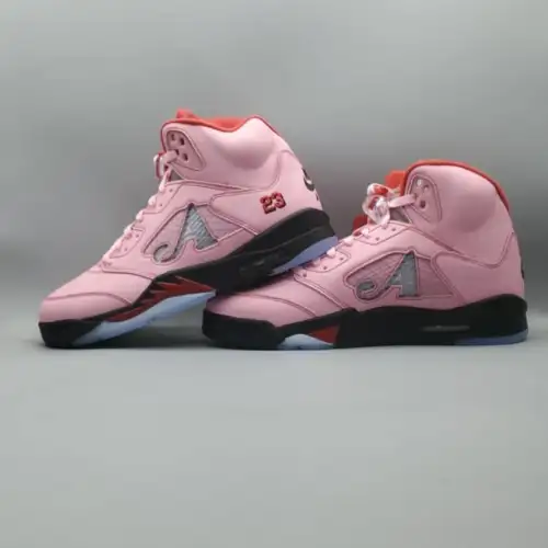 Awake NY x Arctic Pink Air Jordan 5 Retro 'Boro - Arctic Pink'