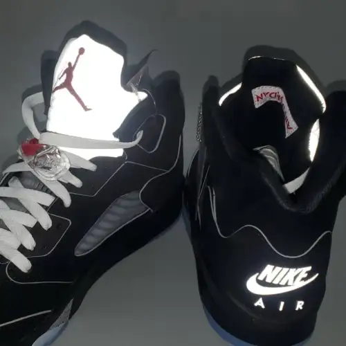 Air Jordan 5 Retro OG 'Black Air Jordan 5 Metallic Reimagined'