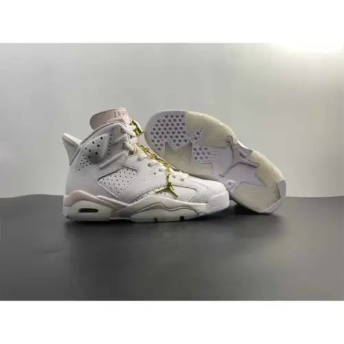 Wmns Air Jordan 6 Air Jordan 6 Retro 'Gold Hoops'