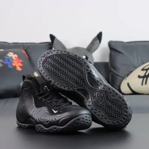 Comme des Garçons Homme Black Plus x Air Foamposite One 'Black'