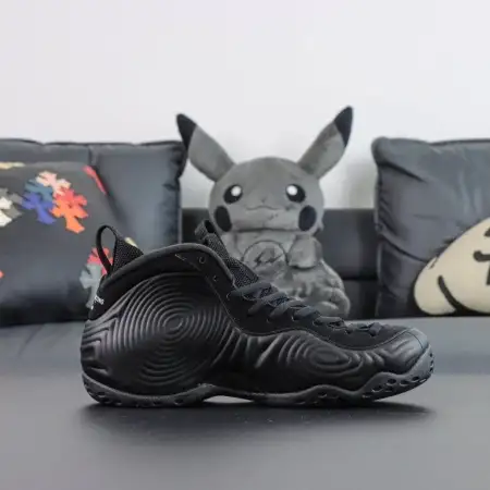 Comme des Garçons Homme Black Plus x Air Foamposite One 'Black'