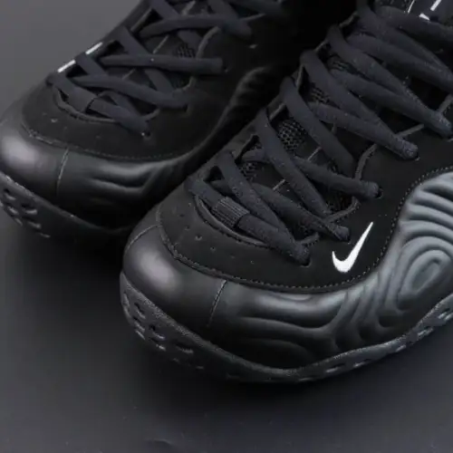 Comme des Garçons Homme Black Plus x Air Foamposite One 'Black'