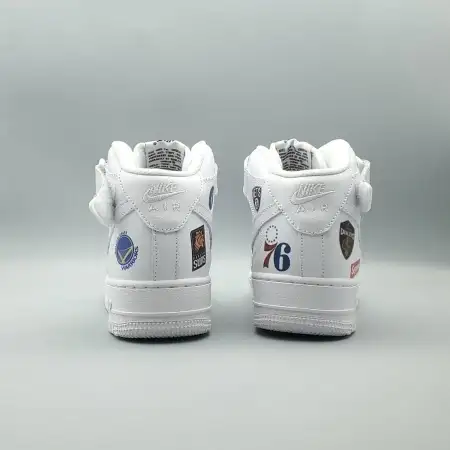 Supreme x NBA Air Force 1 x Air Force 1 Mid 07 'White'