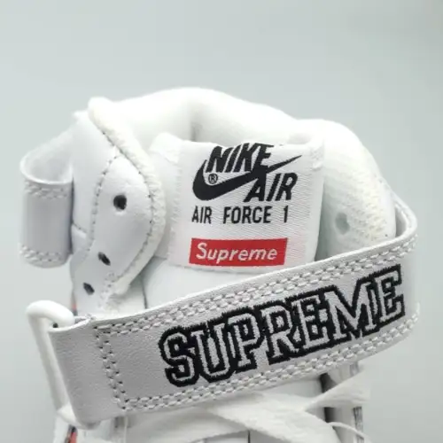 Supreme x NBA Air Force 1 x Air Force 1 Mid 07 'White'