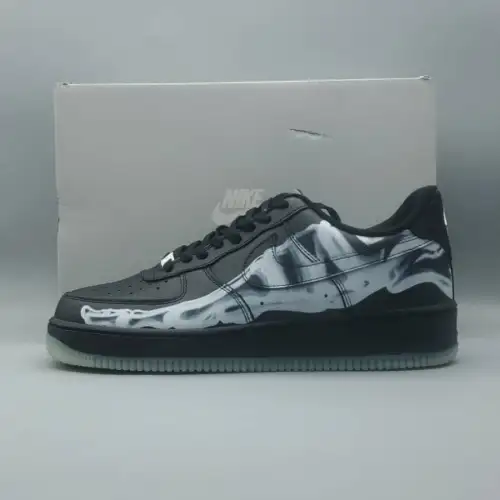 Air Force 1 '07 Black Skeleton QS 'Black Skeleton'