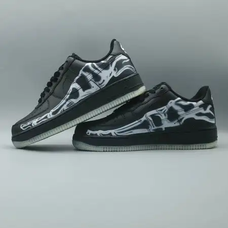 Air Force 1 '07 Black Skeleton QS 'Black Skeleton'