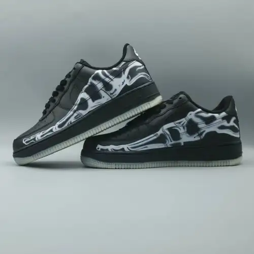 Air Force 1 '07 Black Skeleton QS 'Black Skeleton'