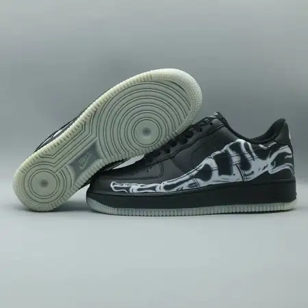 Air Force 1 '07 Black Skeleton QS 'Black Skeleton'