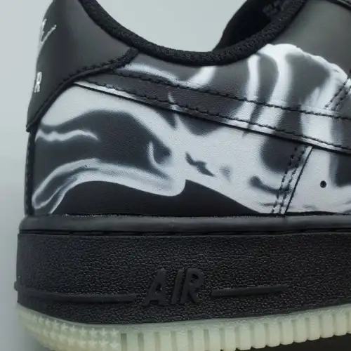 Air Force 1 '07 Black Skeleton QS 'Black Skeleton'