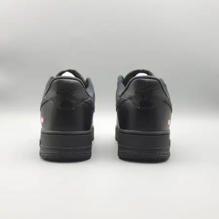 Supreme x Air Air Force 1 Force 1 Low 'Box Logo - Black'