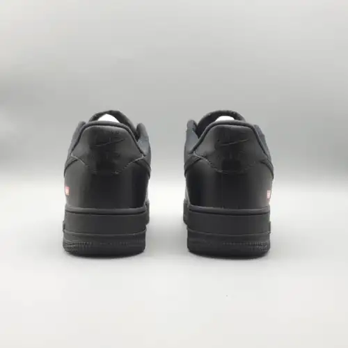 Supreme x Air Air Force 1 Force 1 Low 'Box Logo - Black'