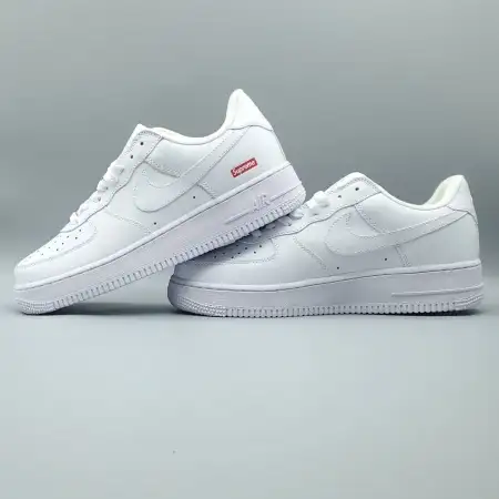 Supreme x Air Force Supreme 1 Low 'Box Logo - White'