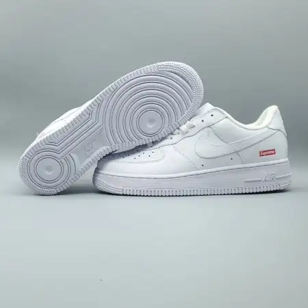 Supreme x Air Force Supreme 1 Low 'Box Logo - White'