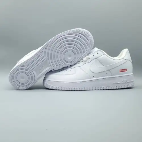 Supreme x Air Force Supreme 1 Low 'Box Logo - White'