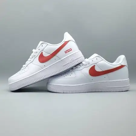Supreme x Air Force 1 Low 'Box Logo Supreme - Speed Red' Shanghai Exclusive