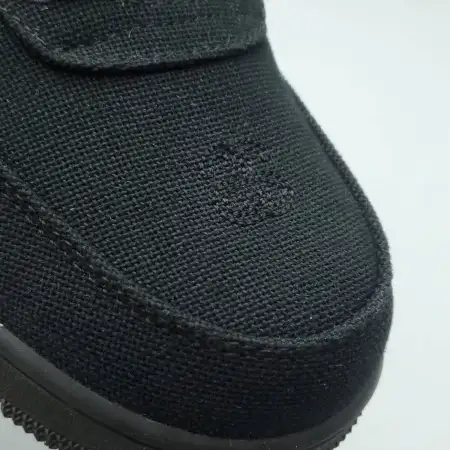 Stussy x Air Triple Black Force 1 Low 'Triple Black'