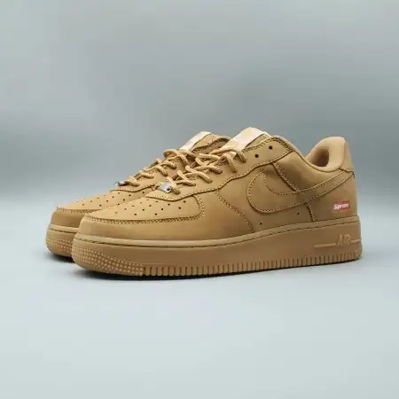 Supreme x Air Force 1 Low SP 'Wheat' 07F031519