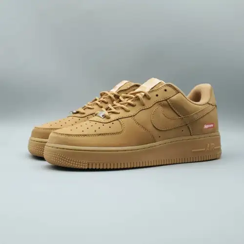 Supreme x Air Force Wheat 1 Low SP 'Wheat'