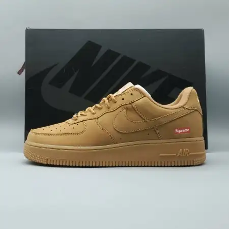Supreme x Air Force Wheat 1 Low SP 'Wheat'