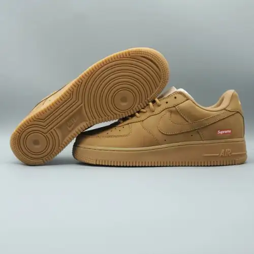 Supreme x Air Force Wheat 1 Low SP 'Wheat'