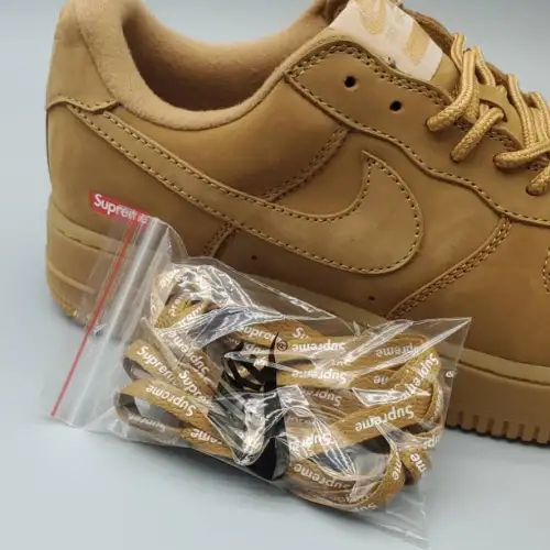 Supreme x Air Force Wheat 1 Low SP 'Wheat'