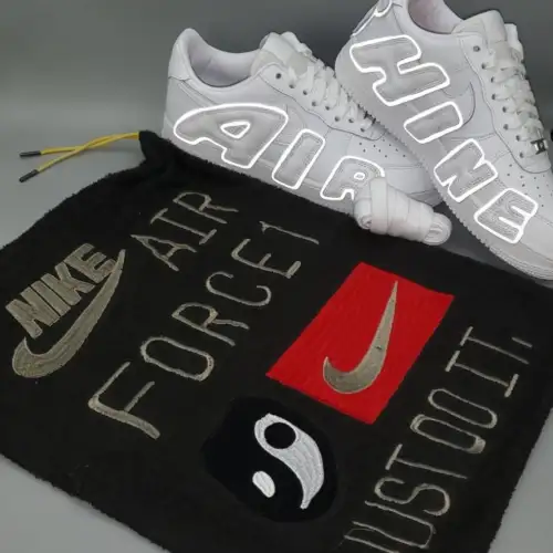 Cactus Plant Flea Market (CPFM) x White Air Force 1 Low Premium 'White'