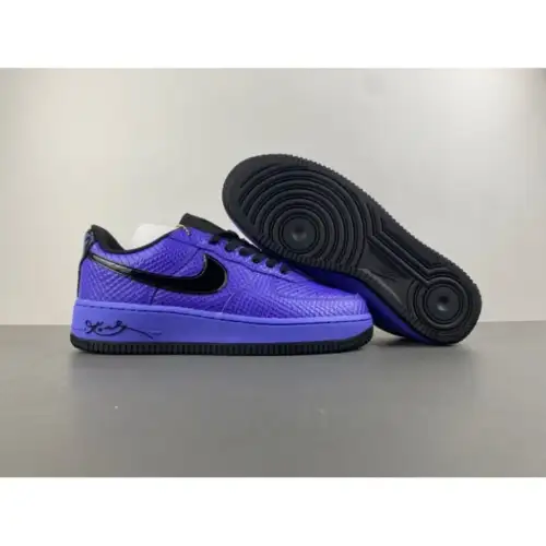 Kobe Bryant x FC Barcelona  Kobe Bryant x Air Force 1 Low Protro 'Persian Violet'