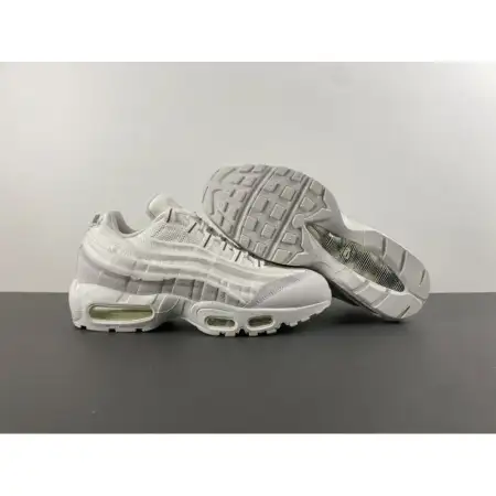 Comme des  Air Max 95 Garçons x Air Max 95 'White'