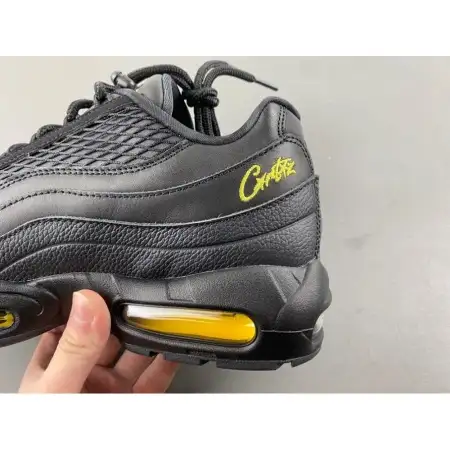 Corteiz x Air Max 95 SP Black Tour Yellow 'Black Tour Yellow'