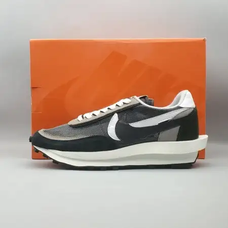 sacai x LDWaffle  Black 'Black'