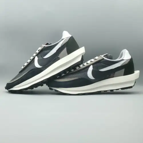 sacai x LDWaffle  Black 'Black'