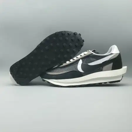 sacai x LDWaffle  Black 'Black'