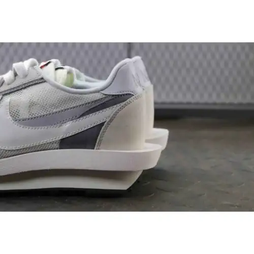 sacai x LDWaffle 'Summit Summit White White'