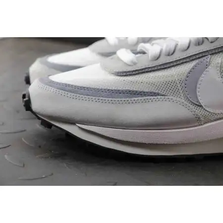 sacai x LDWaffle 'Summit Summit White White'