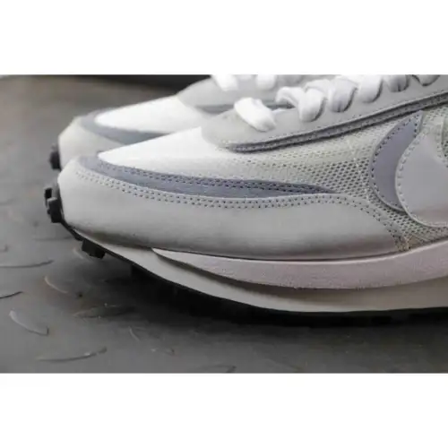 sacai x LDWaffle 'Summit Summit White White'