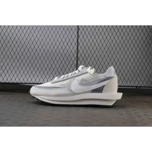 sacai x LDWaffle 'Summit Summit White White'