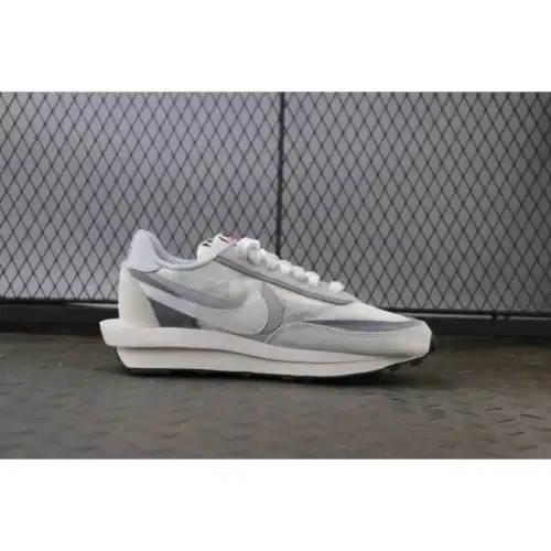 sacai x LDWaffle 'Summit Summit White White'
