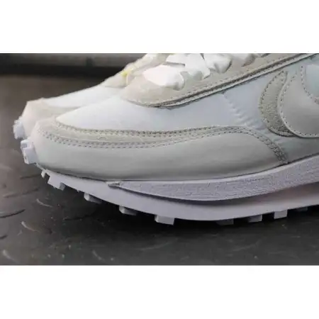 sacai x LDWaffle White Nylon 'White Nylon'