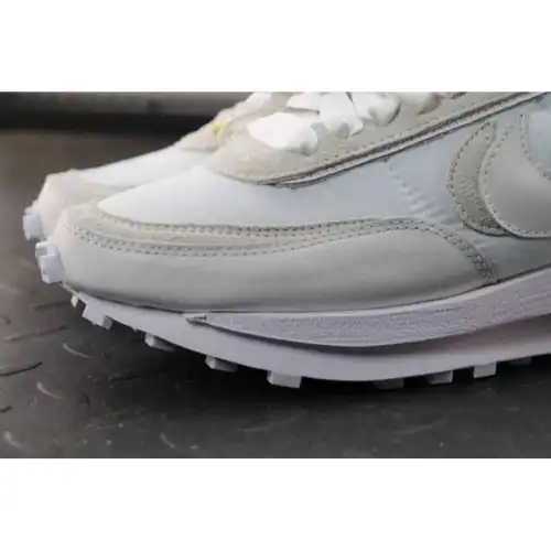 sacai x LDWaffle White Nylon 'White Nylon'